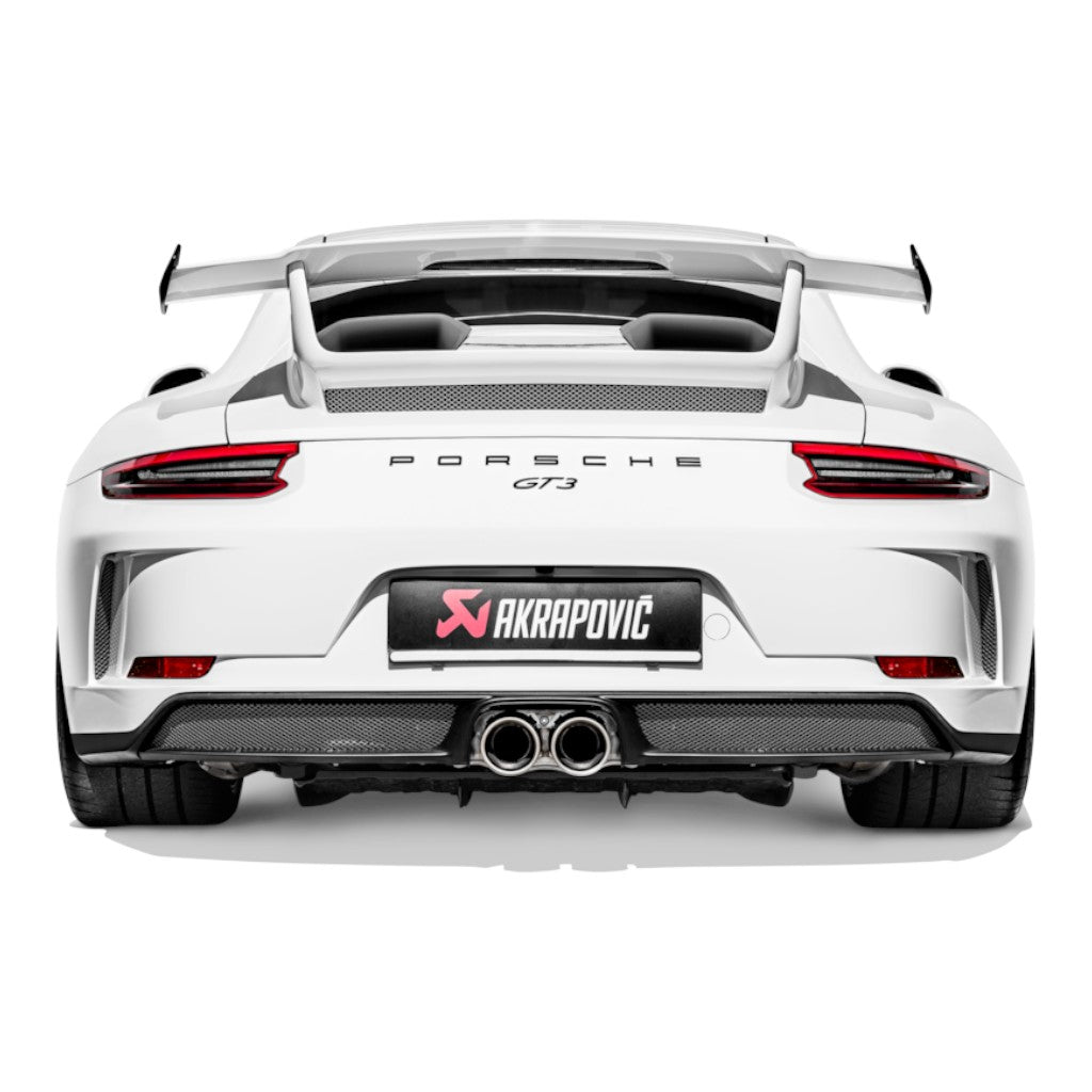 AKRAPOVIC S-PO/TI/10H Глушник Slip-On Line (титан) для PORSCHE 911 GT3 / GT3RS (991.2) Сертифікат ECE Photo-3 