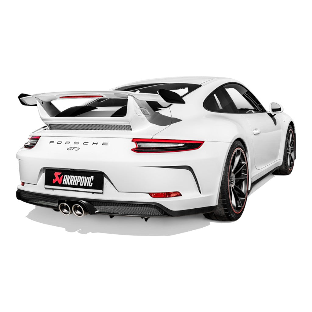 AKRAPOVIC S-PO/TI/10H Глушник Slip-On Line (титан) для PORSCHE 911 GT3 / GT3RS (991.2) Сертифікат ECE Photo-4 