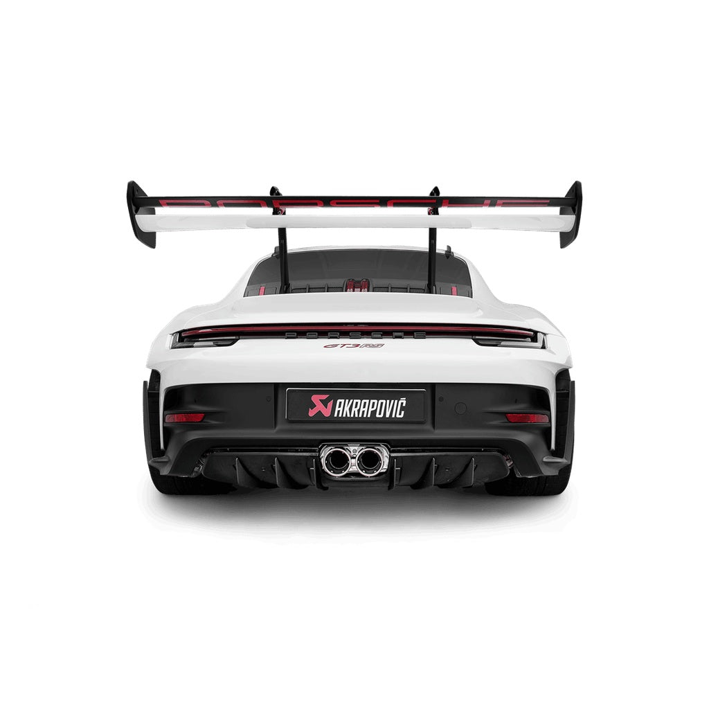 AKRAPOVIC S-PO/TI/23 Вихлопна система Slip-On Race Line (титан) для PORSCHE 911 GT3 / GT3RS (992) 2021- Photo-2 