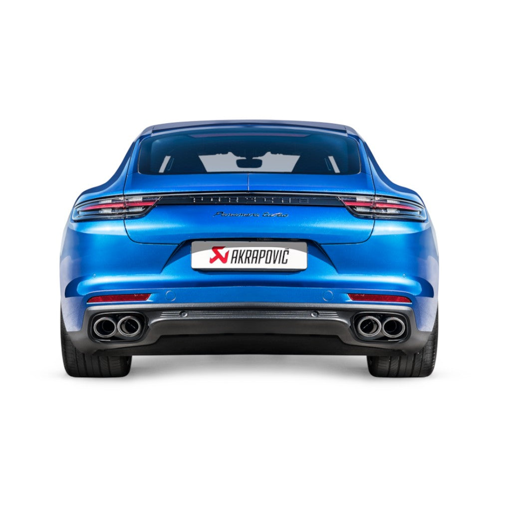 AKRAPOVIC S-PO/TI/9H Вихлопна система Evolution Line (титан) для PORSCHE Panamera Turbo / Panamera GTS / Panamera Turbo S E-Hybrid (971) Photo-4 