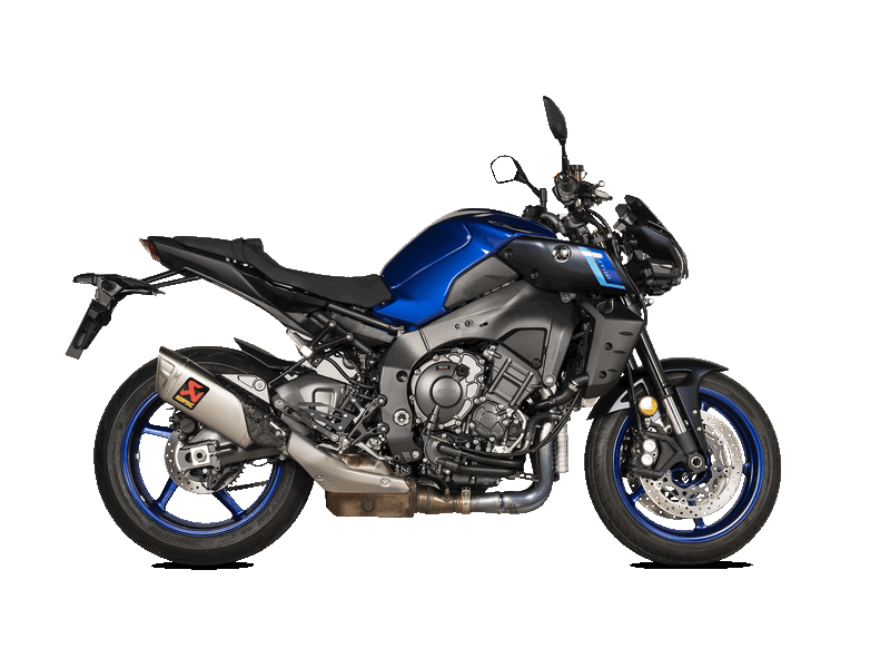 AKRAPOVIC s-Y10SO20 - Haplt Вихлопна система Slip-On Line (Titanium) YAMAHA MT-10 2022 Photo-1 