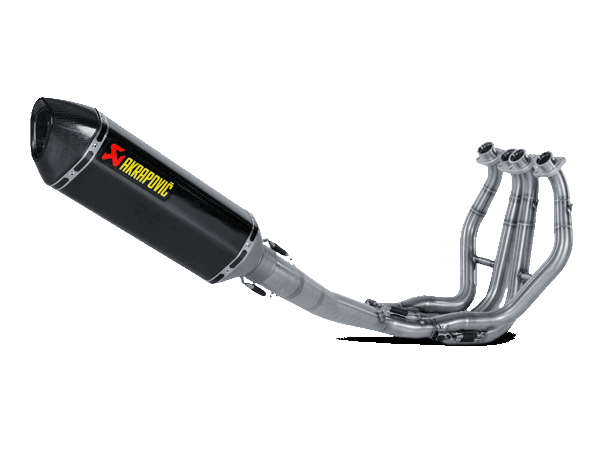 AKRAPOVIC MOTO S-S13R2-RC Вихлопна система Racing Line (Carbon) для SUZUKI GSX-R 1300 Hayabusa 2008-2017 Photo-0 