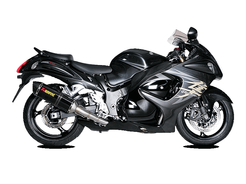 AKRAPOVIC MOTO S-S13R2-RC Вихлопна система Racing Line (Carbon) для SUZUKI GSX-R 1300 Hayabusa 2008-2017 Photo-1 