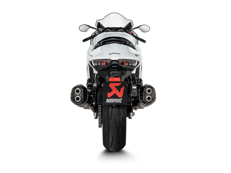 AKRAPOVIC S-S13SO4-HRAATBL Глушник Slip-On Line (Titanium) для Suzuki Hayabusa GSX-R 1300 2021- Photo-2 