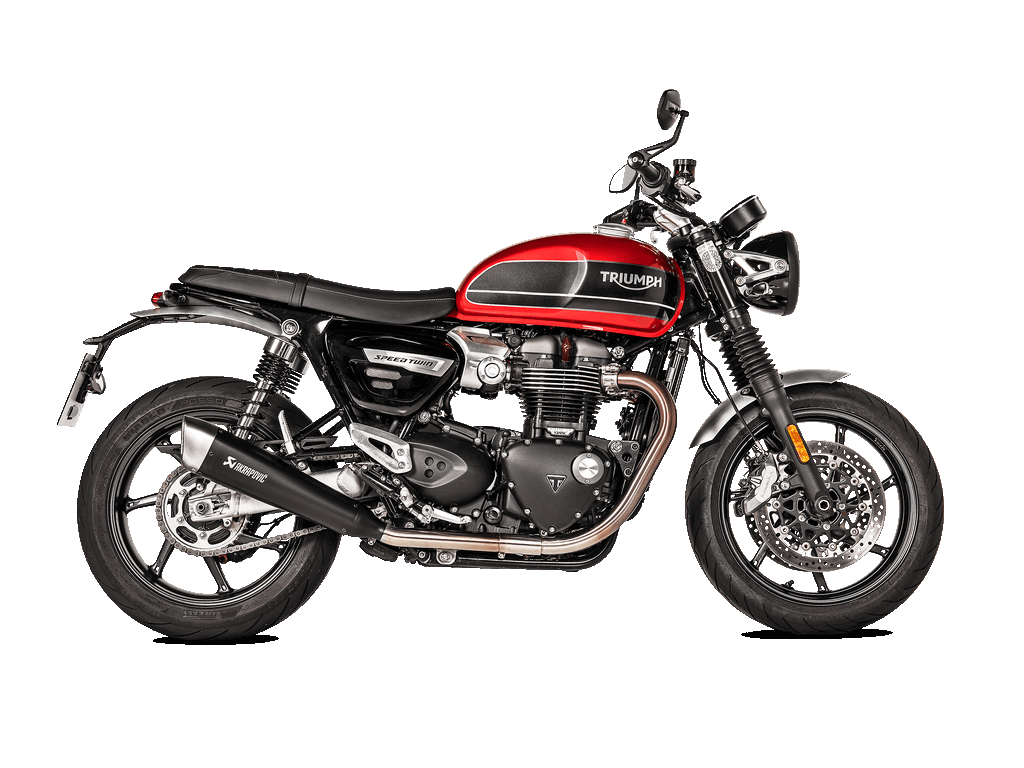 AKRAPOVIC S-T12SO2-HCQTBL Глушник Slip-On Line (Titanium) для Triumph Thruxton 1200 / R / RS 2016 - 2020 Photo-1 