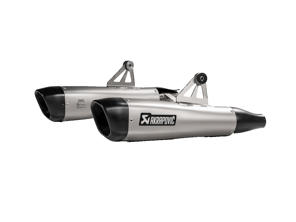 AKRAPOVIC S-T12SO4-HCQT Глушник Slip-On Line (Titanium) для Triumph Bonneville T120 2016 - 2020 Photo-0 