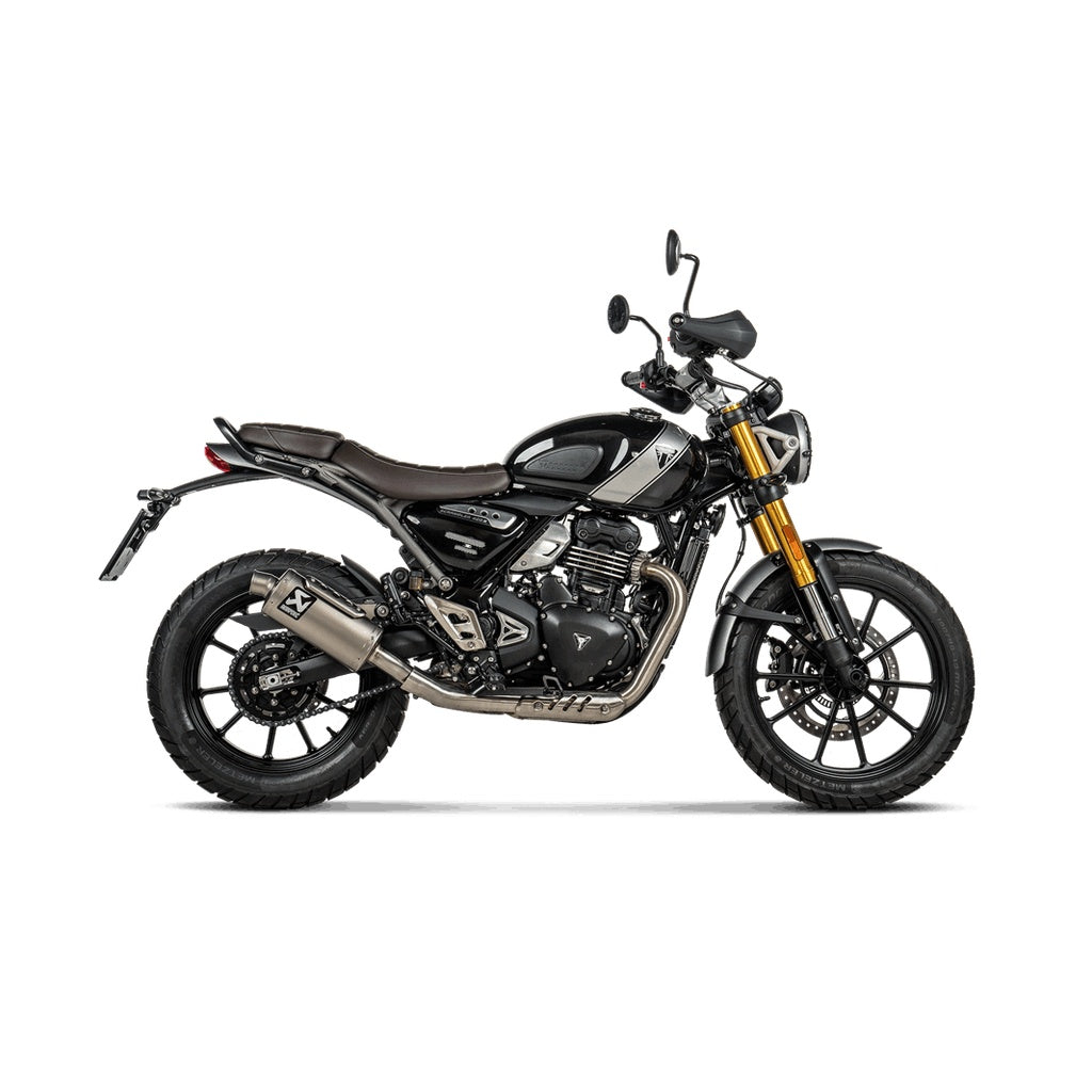 AKRAPOVIC S-T4SO1-HDT Глушник Slip-On Line (титан) для TRIUMPH Scrambler 400 X / Speed 400 2023- Photo-2 