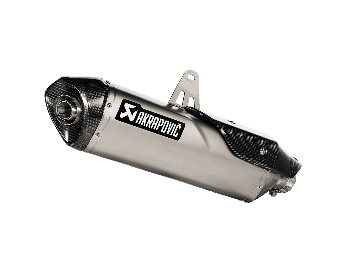 AKRAPOVIC S-T9SO3-HRT Вихлопна система Slip-On Line (Titanium) TRIUMPH TIGER 850 / 900 2020-2021 Photo-0 