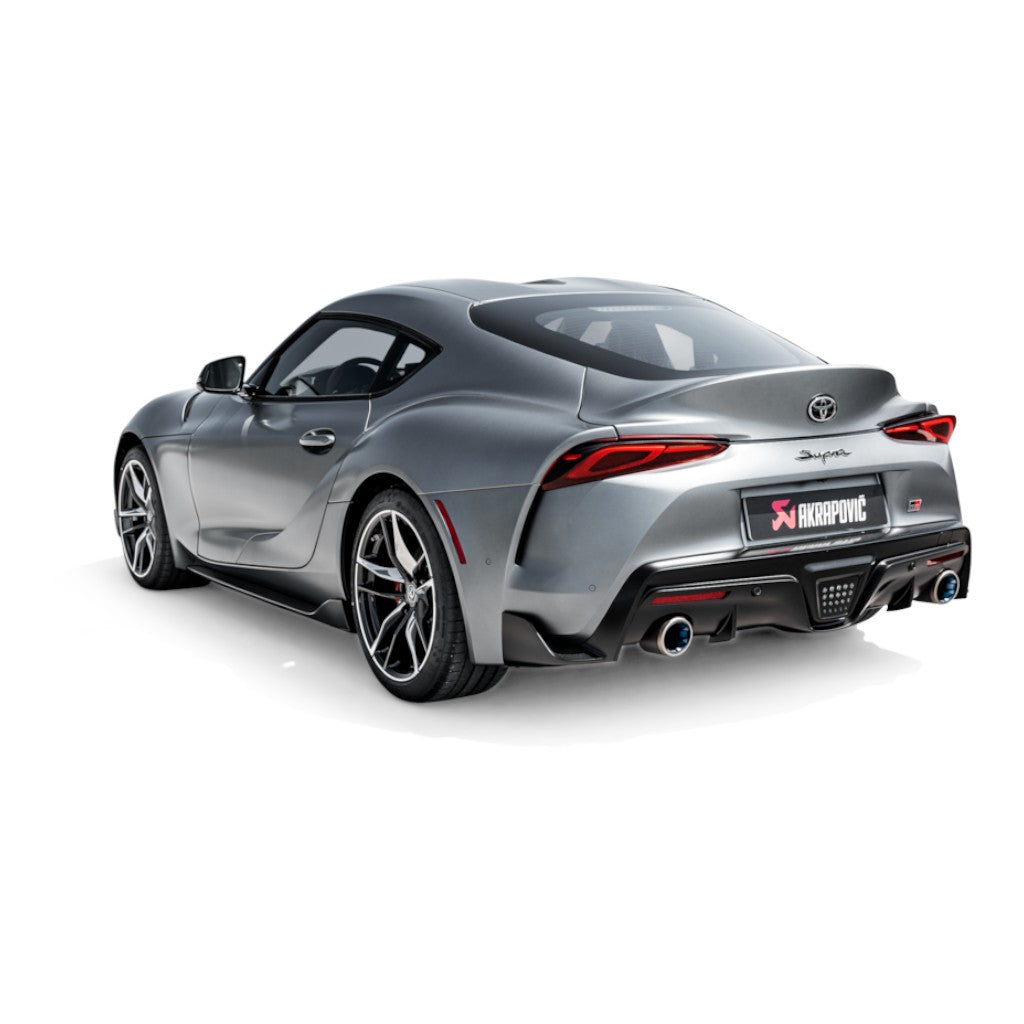 AKRAPOVIC S-TY/T/1H Вихлопна система Slip-on Line (титан) для TOYOTA Supra (A90) 2019-2024 Photo-4 