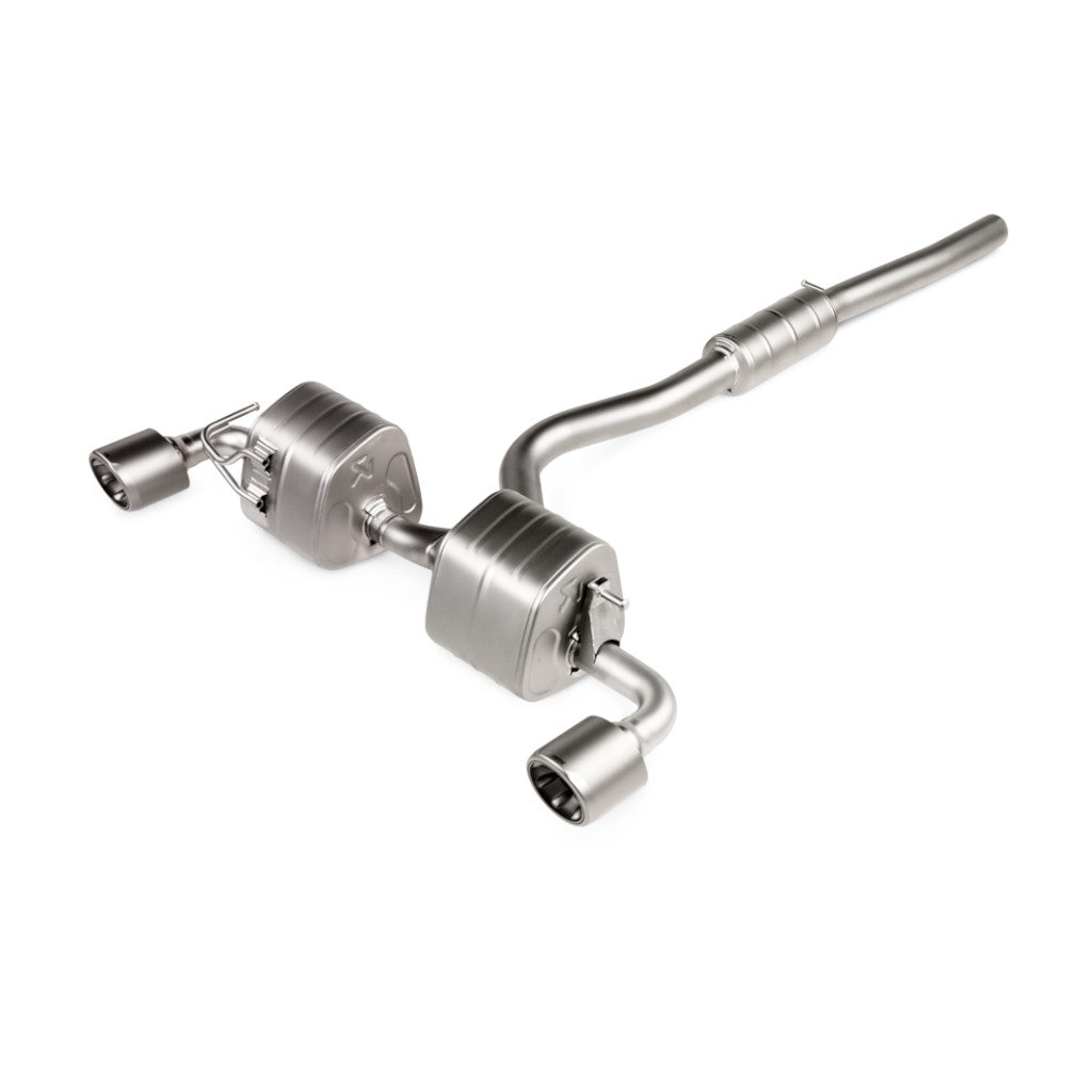 AKRAPOVIC s-TY/T/2 Вихлопна система Slip-On Race Line (Titanium) TOYOTA GR YARIS 2020 Photo-0 