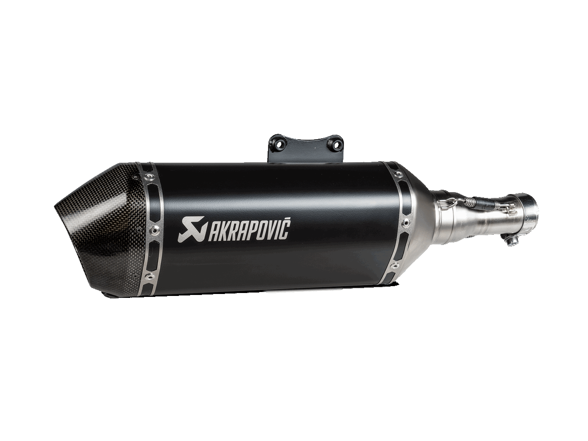 AKRAPOVIC S-VE125SO3-HZBL Глушник Slip-On Line (SS) для VESPA Primavera 125ie 3V 2021 - 2021 Схвалення EC/Схвалення ECE VESPA Primavera 125ie 3V 2021 - 2021 Photo-0 