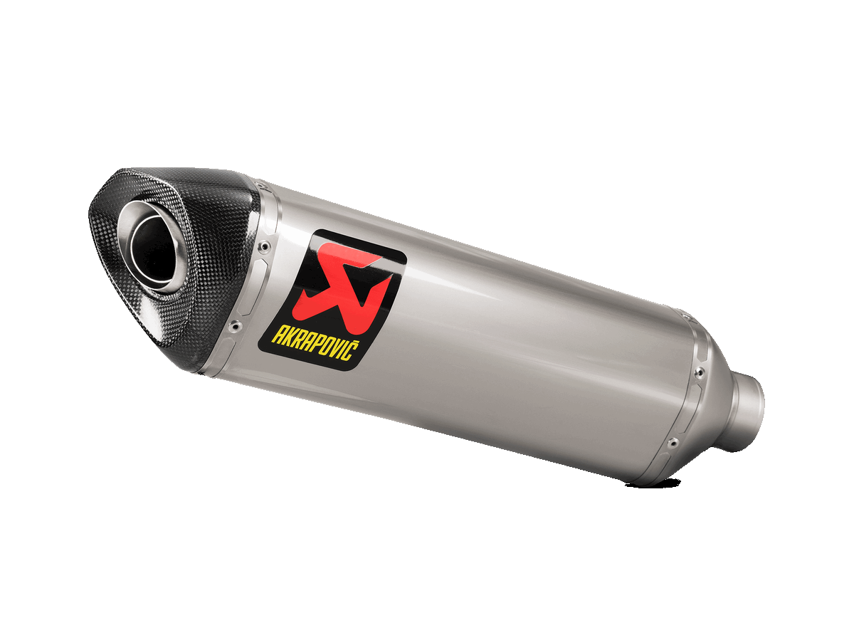 AKRAPOVIC s-Y10SO19-RT / TD Вихлопна система Slip-On (Titanium) Track Day YAMAHA YZF-R1 2015-2020 Photo-0 