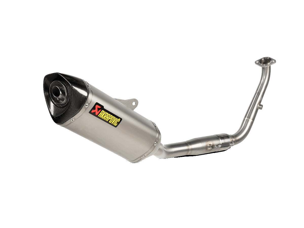 AKRAPOVIC MOTO S-Y125R8-HZT Вихлопна система Racing Line (Titanium) Photo-0 