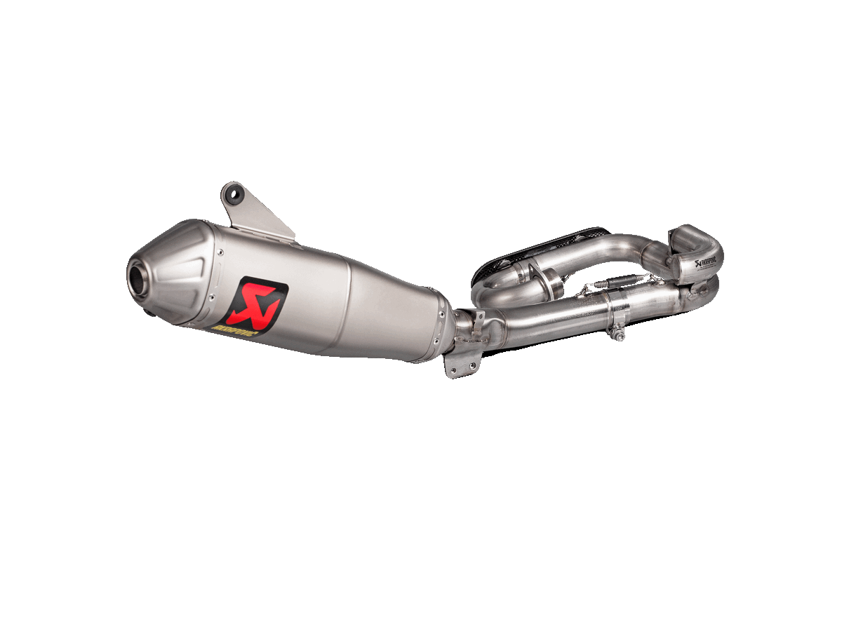 AKRAPOVIC S-Y2MR15-CIBNTA Вихлопна система Racing Line (Titanium) для YAMAHA WR250F 2015-2019 Photo-0 