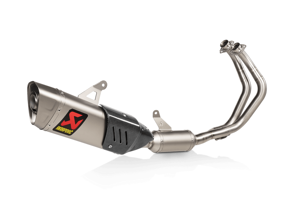 AKRAPOVIC s-Y7R12-APT Вихлопна система Racing Line (Titanium) YAMAHA R7 2021 Photo-0 