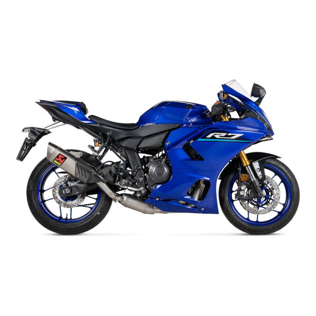 AKRAPOVIC S-Y7R14-HAPT Вихлопна система Racing Line (титан) для YAMAHA R7 2026-2026 Photo-1 