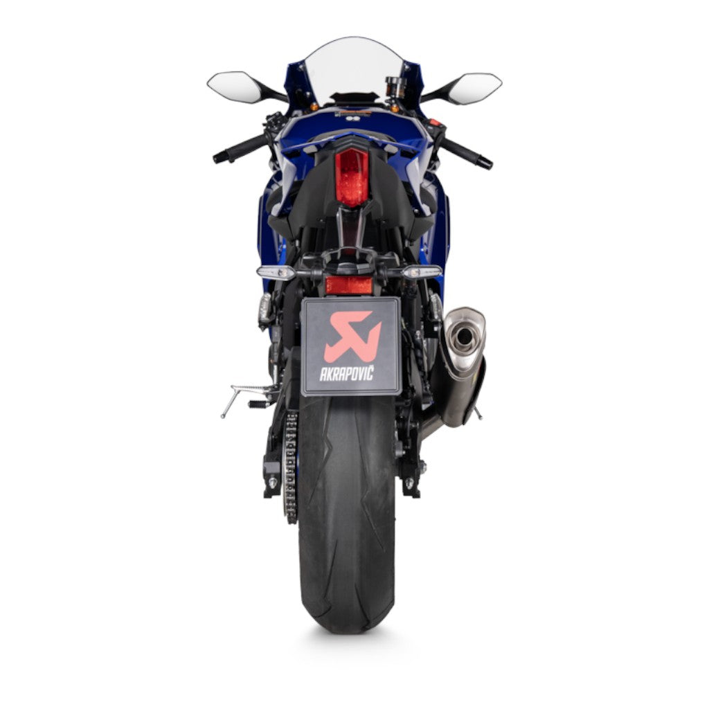 AKRAPOVIC S-Y7R14-HAPT Вихлопна система Racing Line (титан) для YAMAHA R7 2026-2026 Photo-3 