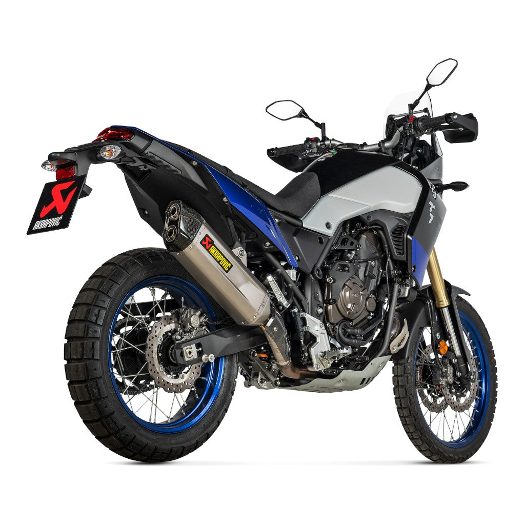 AKRAPOVIC S-Y7SO5-HGJT Вихлопна система Slip-On Line (Titanium) для YAMAHA Tenere 700 2019-2023 Photo-1 