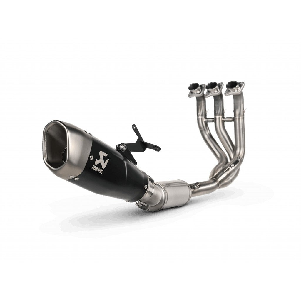 AKRAPOVIC S-T6R2-CQTBL Вихлопна система Racing Line (титан) для TRIUMPH Daytona 660 2024+ Photo-0 