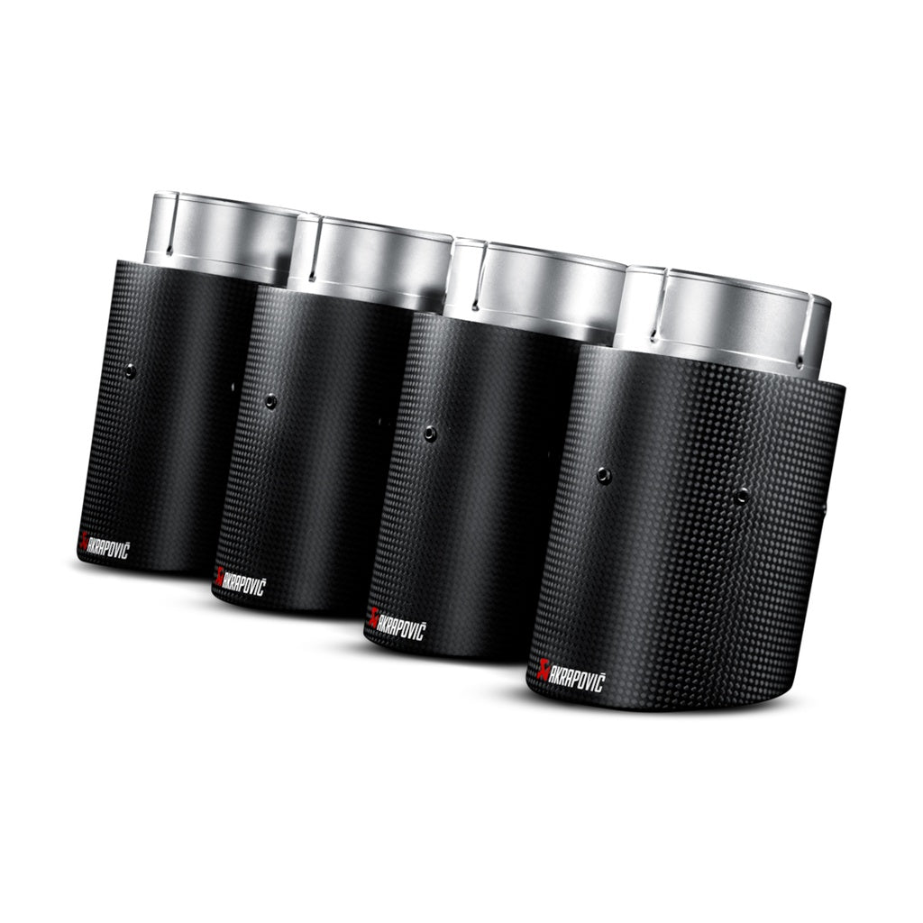 AKRAPOVIC TP-CT/10 Комплект насадок вихлопу (карбон) для BMW M5 (F10) / M6 (F12 / F13) / M6 Gran Coupe (F06) Photo-0 
