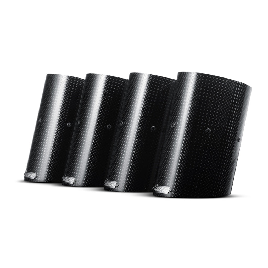 AKRAPOVIC TP-CT/3 Комплект насадок вихлопу (карбон) для BMW M3 (E90 / E92 / E93) 2007-2013 Photo-2 