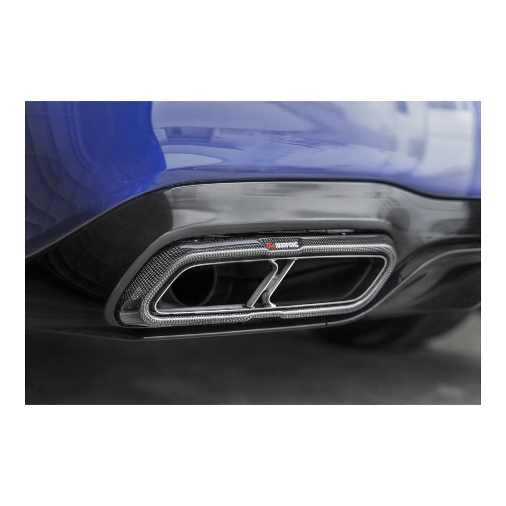 AKRAPOVIC TP-CT/46/G Комплект насадок на вихлоп (карбон / глянець) для MERCEDES-BENZ E63 AMG / E63S AMG (W213 / S213) 2017–2019 Photo-4 