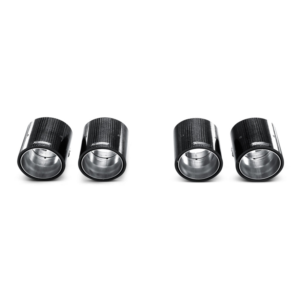 AKRAPOVIC TP-CT/5 Комплект насадок вихлопу (карбон) для BMW 1M Coupe (E82) 2011-2012 Photo-1 