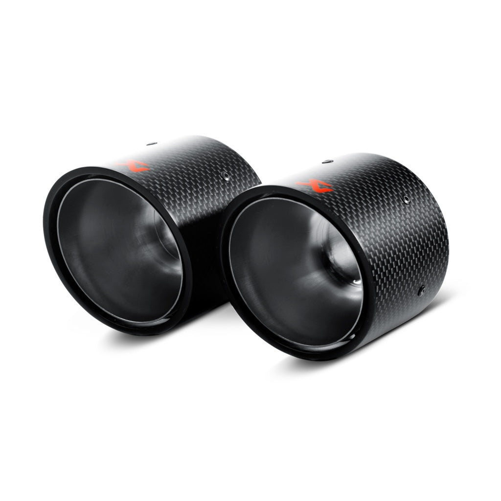 AKRAPOVIC TP-MINR56/57-CA Комплект насадок вихлопу (карбон) для MINI Cooper S (R56 / R57 / R58 / R59) / JCW (R56 / R57 / R58) Photo-0 
