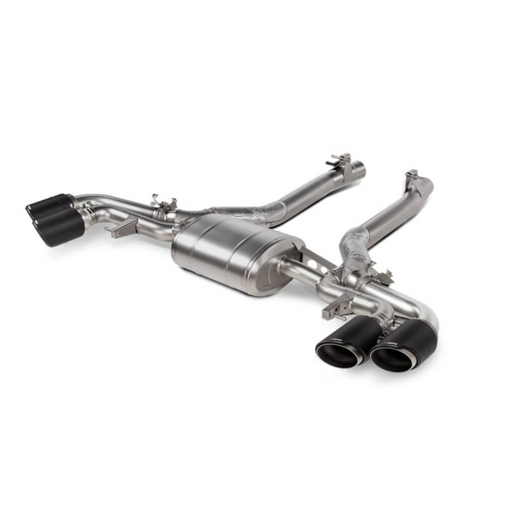 AKRAPOVIC S-BM/T/35H Вихлопна система Slip-On Line (титан) для BMW X5M / X5M Competition (F95) 2024- Photo-0 