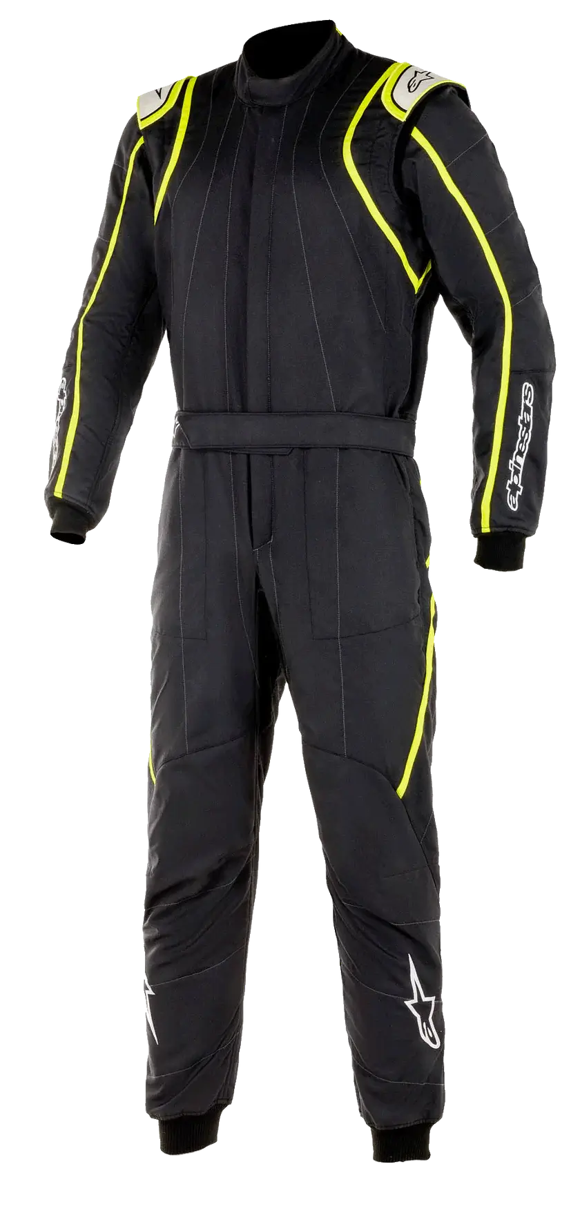 ALPINESTARS 3355020_155_62 Костюм для автоспорту GP Race V2 FIA Чорний / Жовтий флуо, Розмір 62 Photo-0 