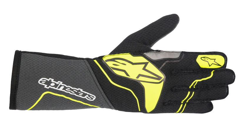 ALPINESTARS 3550123_9151_3XL Рукавички для автоспорту Tech-1 ZX V3 Коричневий / Gray / Чорний / Жовтий флуо, Розмір 3XL Photo-1 