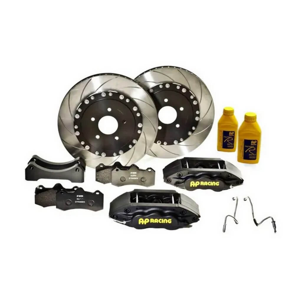 AP RACING CP5570-1004.G8 Гальмівний комплект (перед 330x28), чорний супорт для MITSUBISHI Lancer Evo 5 / 6 Photo-0 