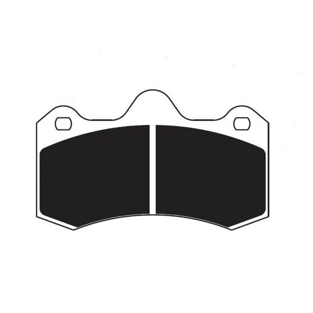 AP RACING CP6600D55-DS2500 Колодки гальмівні (4) -16,75T Photo-0 