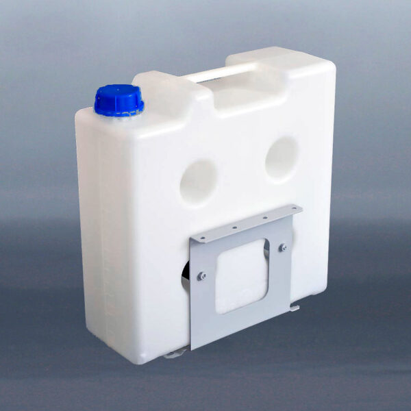AQUAMIST 806-691-2x22 Компактний бак для води на 10 л з кронштейном (2 отвори 22 мм) Photo-2 