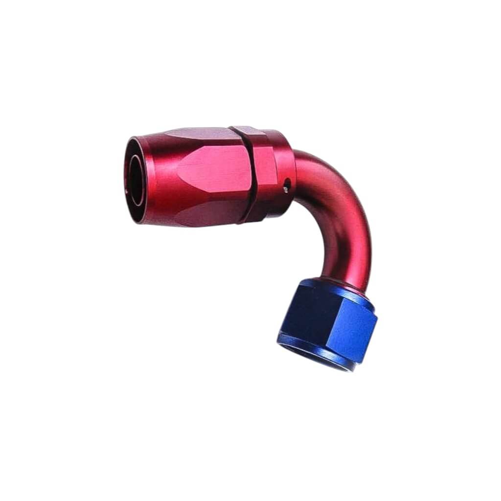 ARD ARE0209-1204-RED/BLU Фітинг 120 градусів AN4 червоний/синій Photo-0 