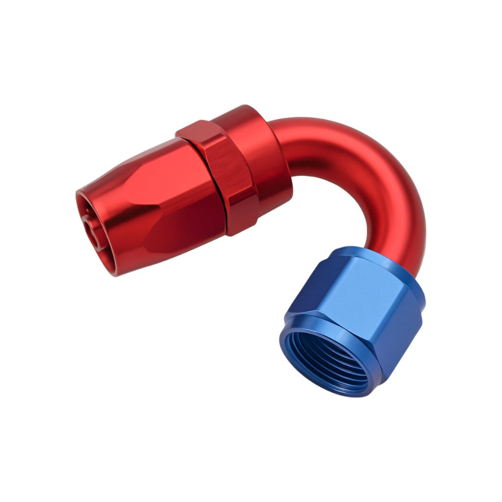 ARD ARE0209-1510-RED/BLUE Фітинг 150 градусів AN8 червоний/синій Photo-0 