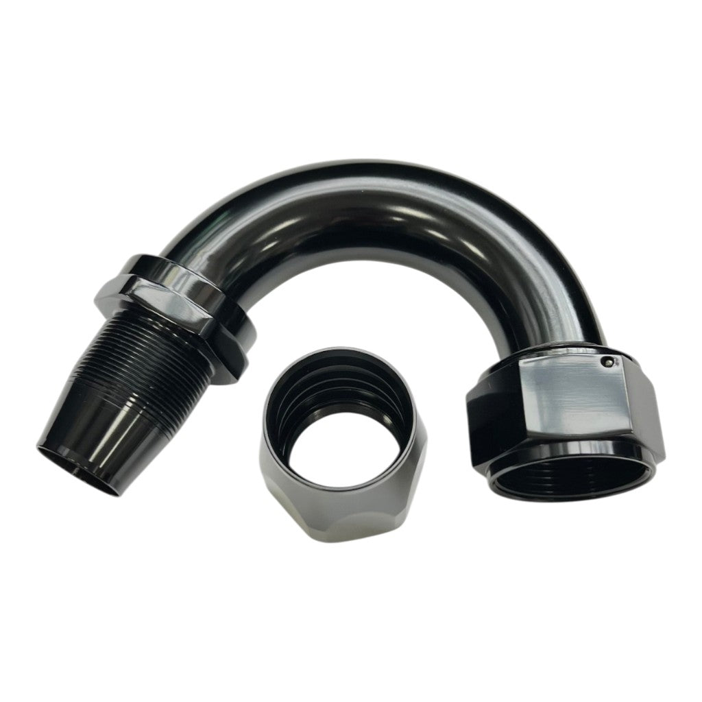 ARD ARE0209-1520B Фітинг для патрубка 150° градус AN20 чорний(1136-15020BK) Photo-3 