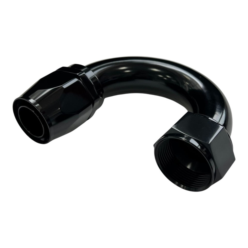 ARD ARE0209-1820B Фітинг для патрубка 180° градус AN20 чорний (1136-18020BK) Photo-3 