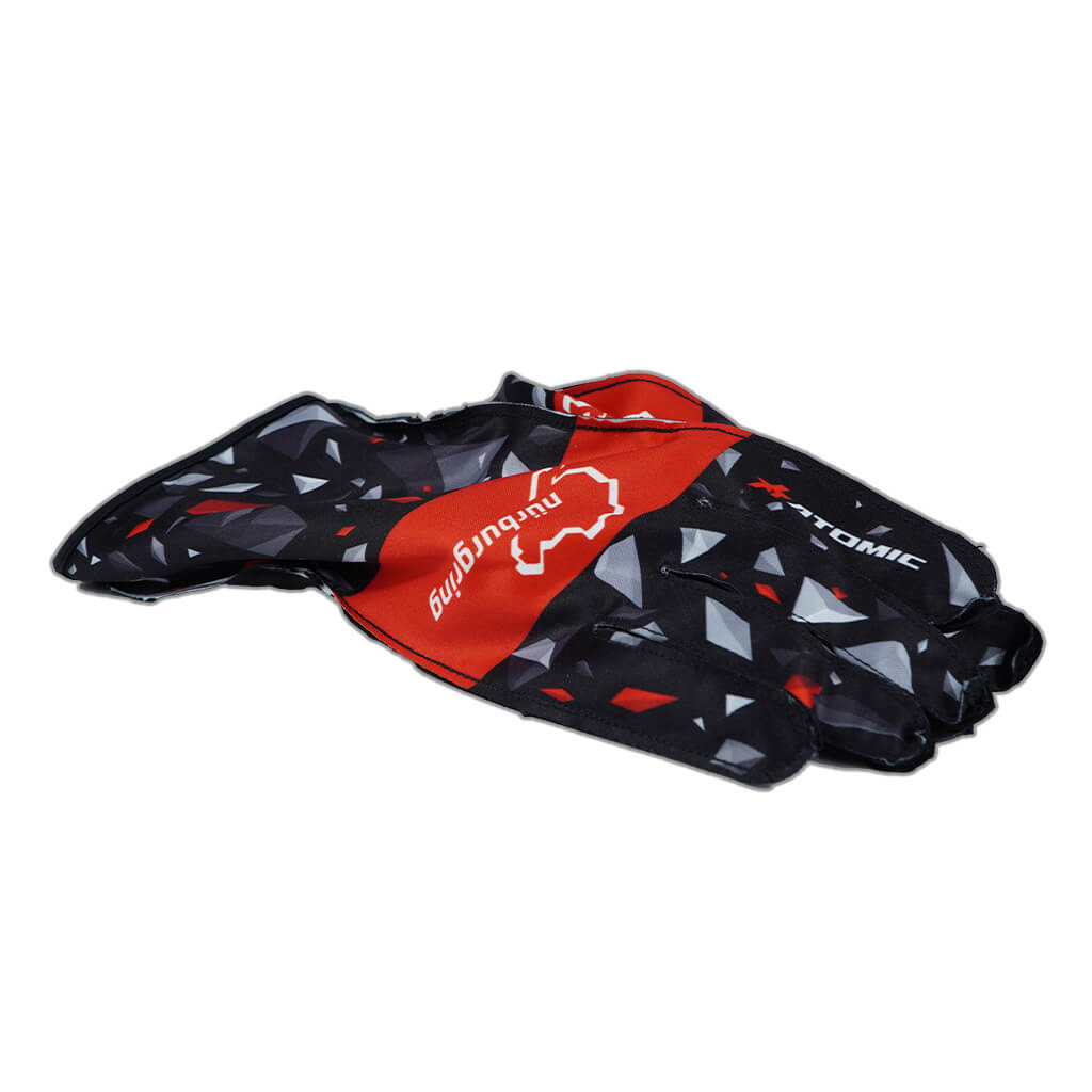 ATOMIC AT-NBRKTGLOVES-S Рукавички для картингу NÜRBURGRING EDITION, розмір S (Офіційно ліцензований продукт Nürburgring) Photo-0 