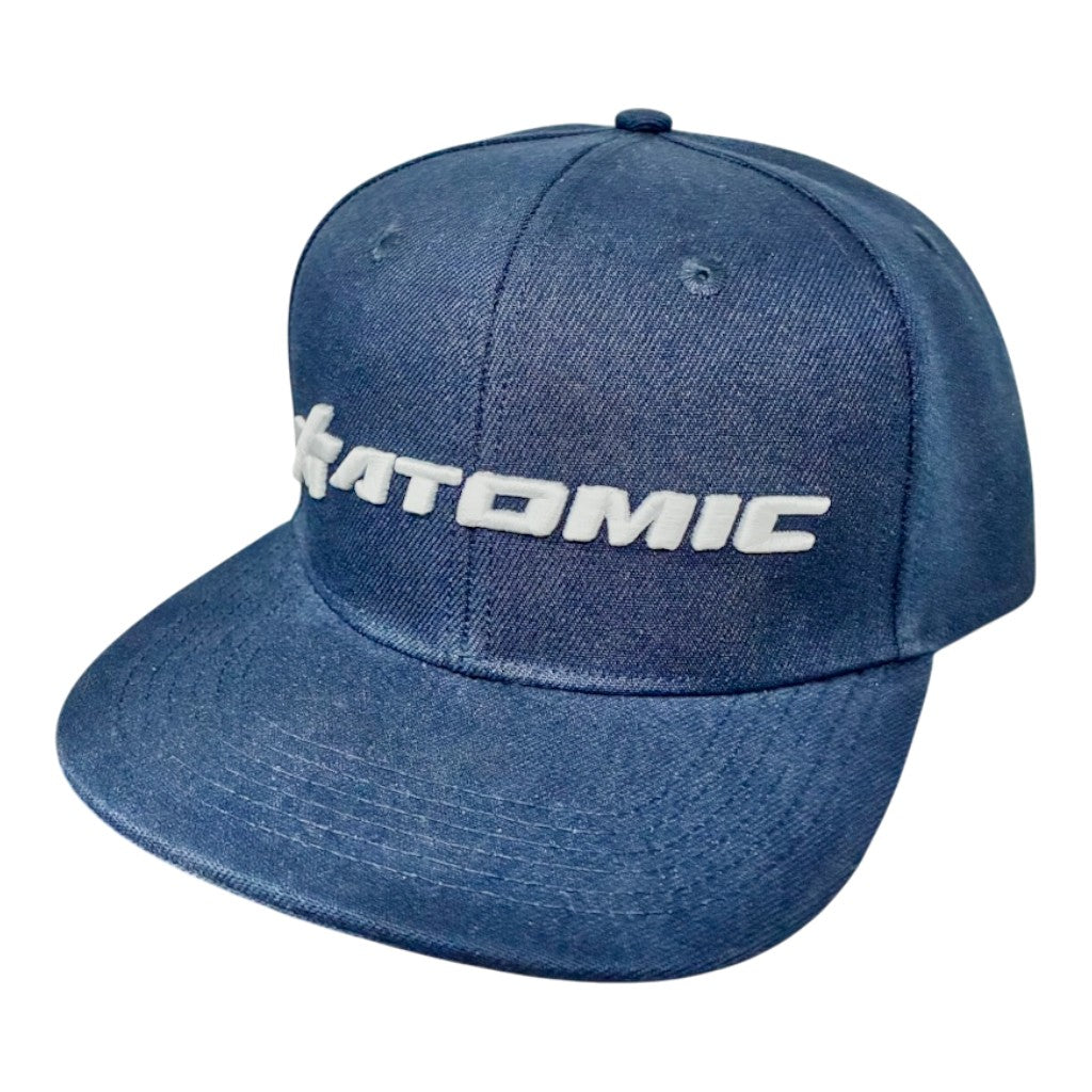 ATOMIC AW.AC30C.SB Кепка Atomic Collection синя з білим логотипом, універсальний розмір Photo-7 