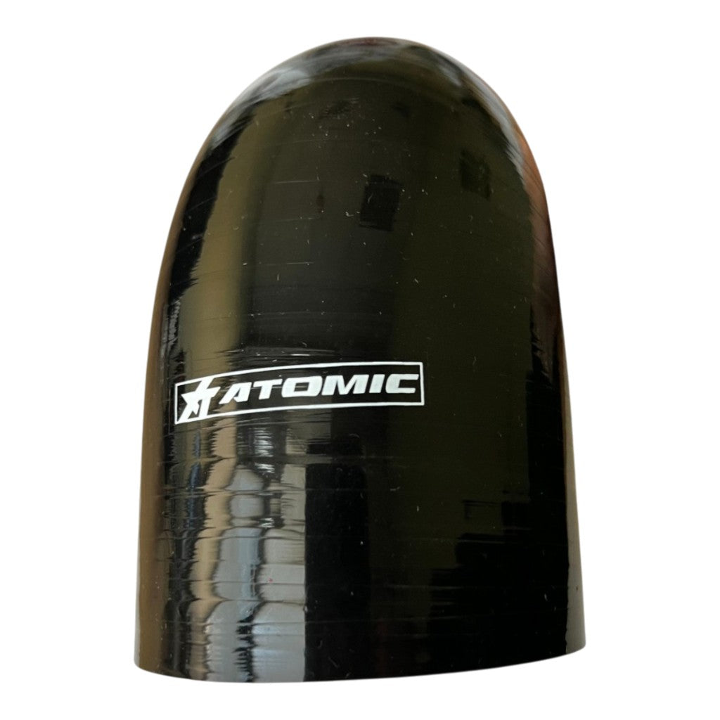 ATOMIC ER90-76-57 Патрубок силіконовий чорний з переходом 90 76-57 mm Photo-3 