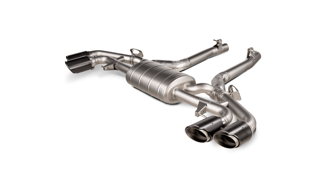 AKRAPOVIC S-BM/T/28H Вихлопна система Slip-On Line (Titanium) Схвалення ECE для BMW X5 M / X5 M Competition (F95) - OPF/GPF 2021-2022 Photo-0 