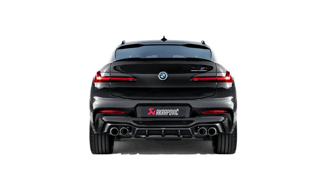 AKRAPOVIC S-BM/T/29H Вихлопна система Slip-On Line (титан) для BMW X4M (F98) / X3M (F97) OPF/GPF 2021-2024 Photo-3 