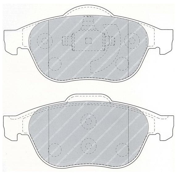 FERODO FCP1441H Гальмівні колодки Photo-0 