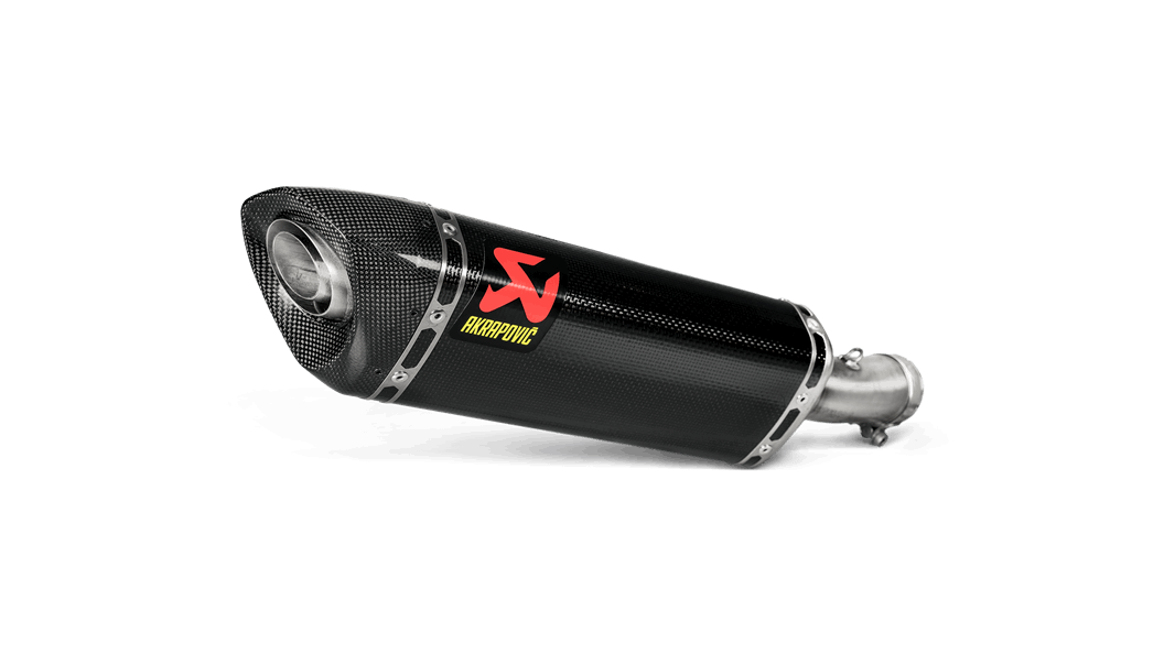 AKRAPOVIC S-K4SO6-APC Глушник Slip-On Line (Carbon) для Kawasaki Z400 2019-2019 Photo-0 