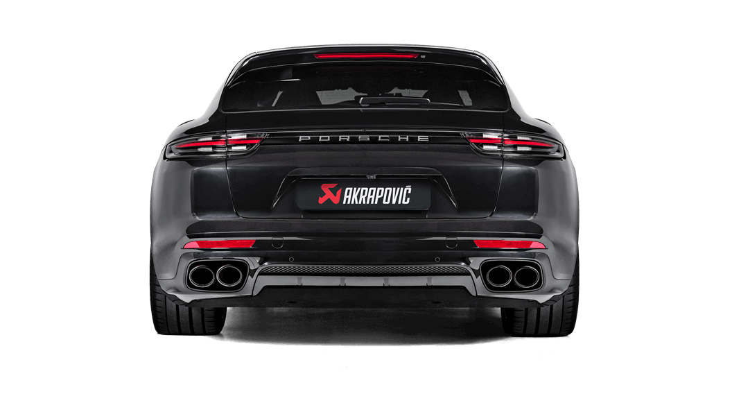 AKRAPOVIC S-PO/TI/9H Вихлопна система Evolution Line (Titanium) для PORSCHE Panamera Turbo/Turbo S Photo-2 