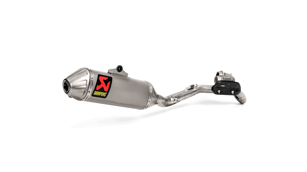 AKRAPOVIC S-K4MET8-BNTA Вихлопна система Evolution Line (Titanium) для Kawasaki KX 450 F 2019-2019 Photo-0 