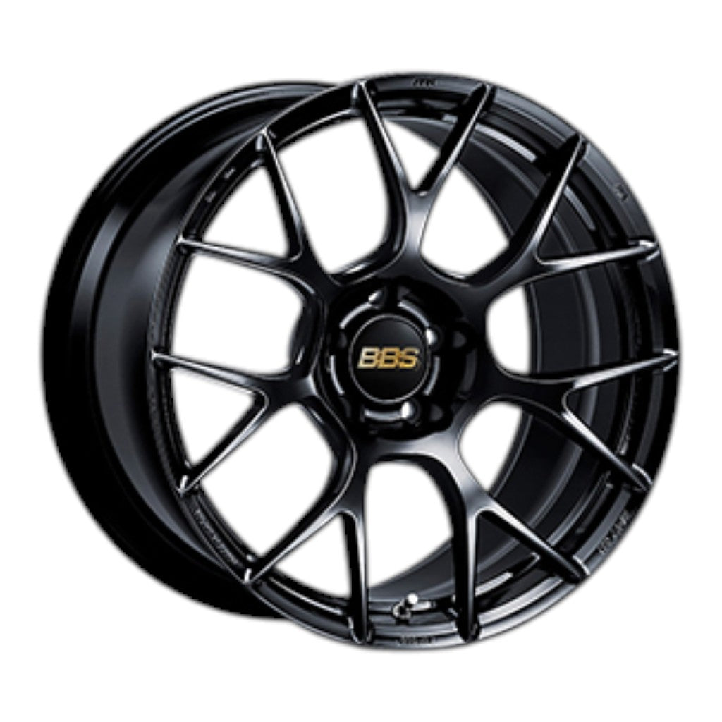 BBS RE-V7122BK Кований цільний алюмінієвий колісний диск RE-V7 RE-V7122 R19x10 ET38 / 5x112 PFS (круглий), чорний (BK) Photo-0 