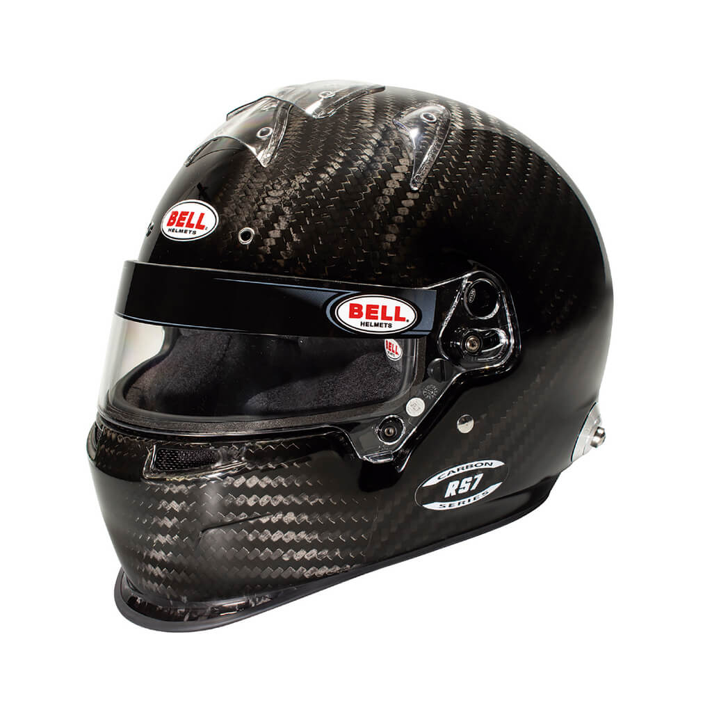 BELL 1204A67 Закритий шолом RS7 Carbon Duckbill HANS, FIA 8859-2024 / SA2020, Розмір 58 (7 1/4) Photo-0 
