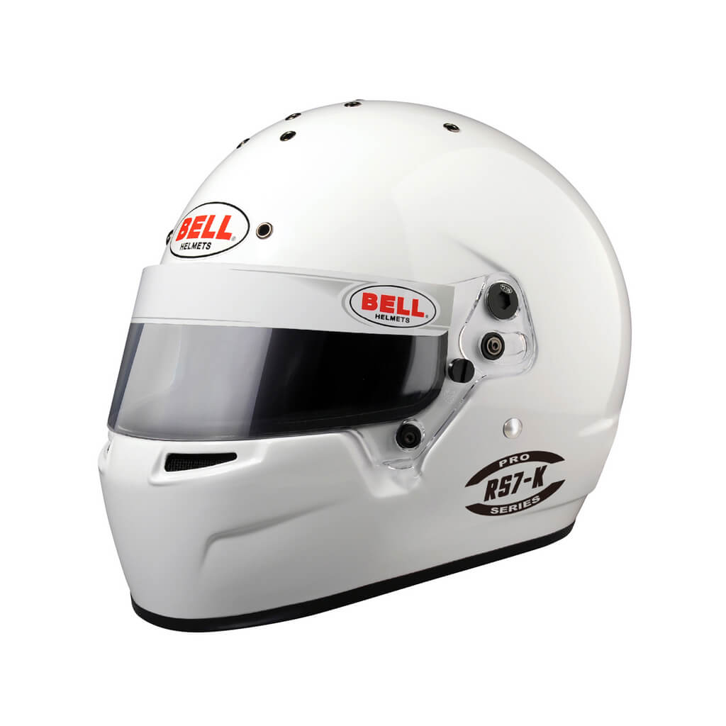 BELL 1310C13 Шолом для картингу RS7-K, Білий, FIA 8878-2024 / K2020, Розмір L (60-61) Photo-0 
